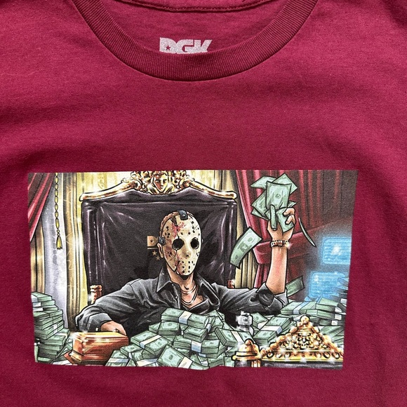 DGK Scarface x Jason Men’s Small T Shirt - Picture 2 of 6